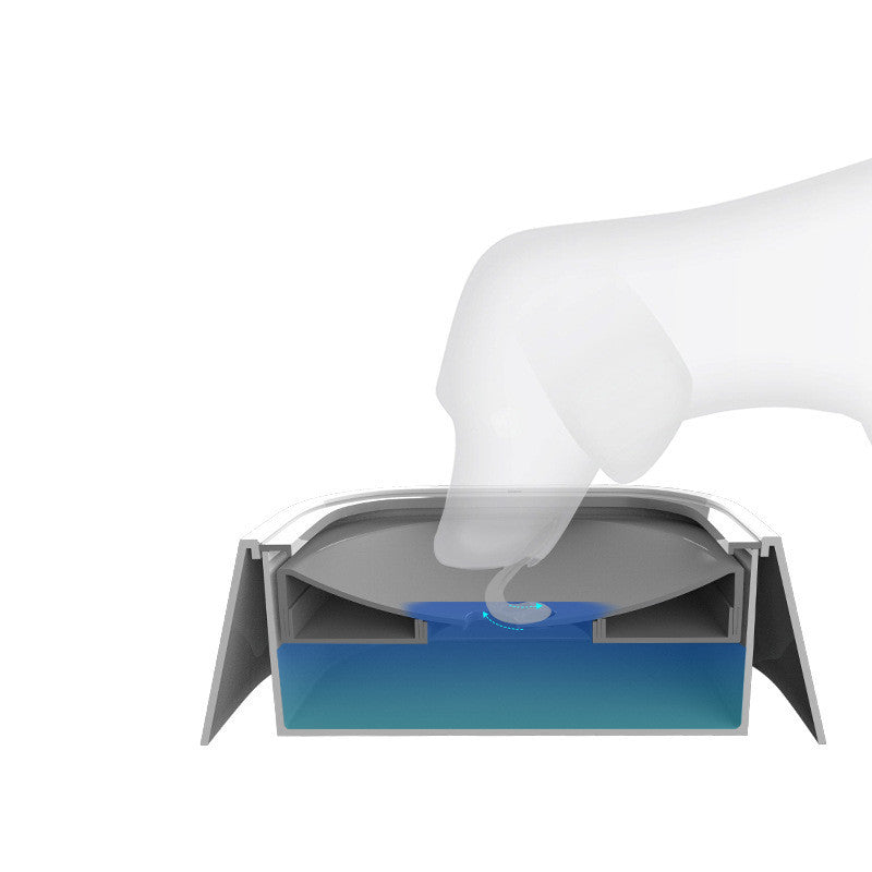 SplashLess™ Anti-Overflow Water Feeder Bowl