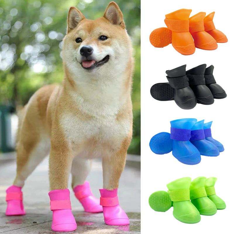 RainGuard™ 4 PCS Pet Waterproof Rain Shoe