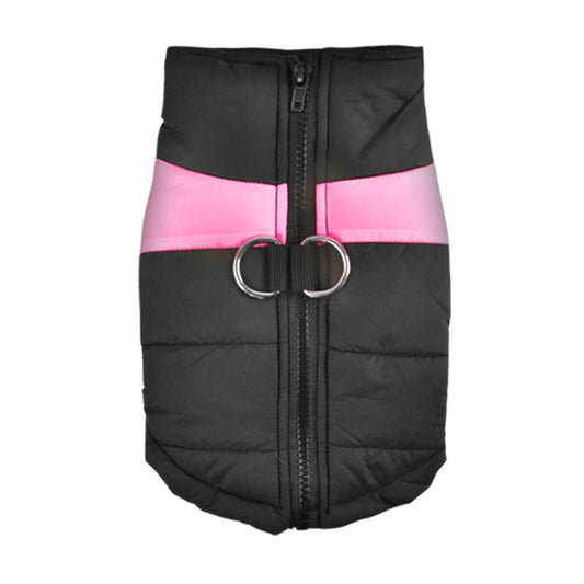 PaWz PaWz Dog Winter Jacket Padded Pet Clothes Windbreaker Vest Coat M Pink