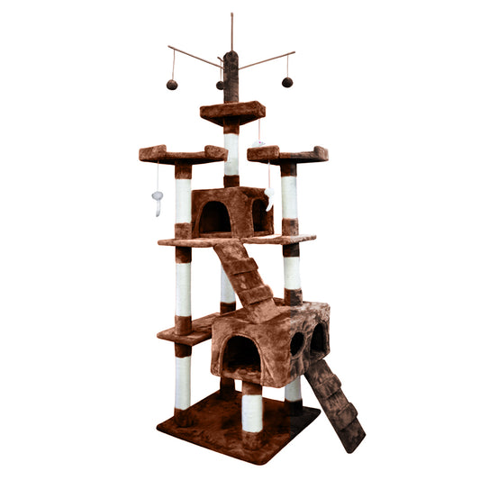 PaWz 2.1M Cat Scratching Post Tree Gym House Condo Furniture Scratcher Tower